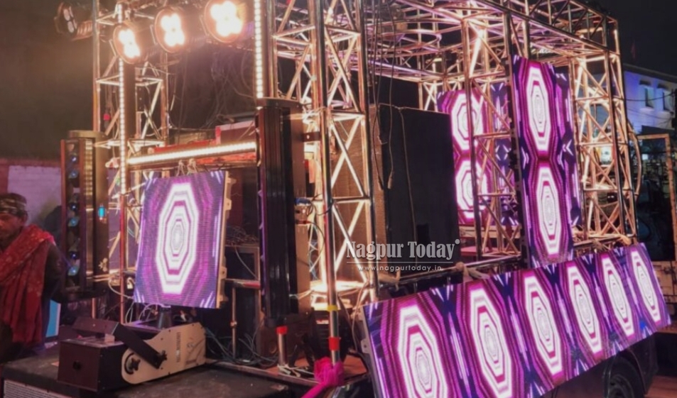 Man Booked for Playing DJ Without Permission in Wathoda, ₹80,000 Sound System Seized.