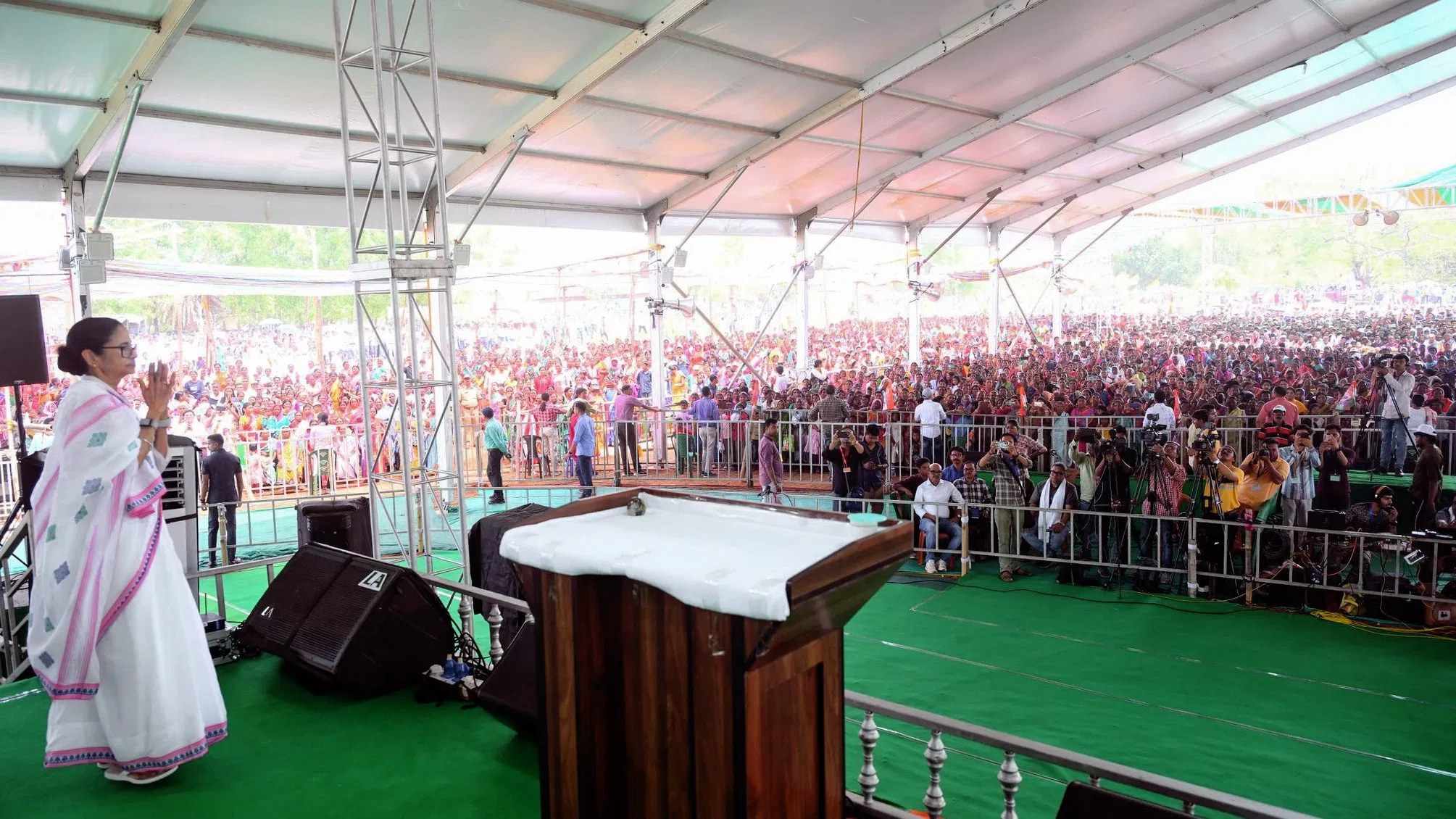 People won’t be able to eat meat, eggs if BJP comes to power in West Bengal, says Mamata Banerjee