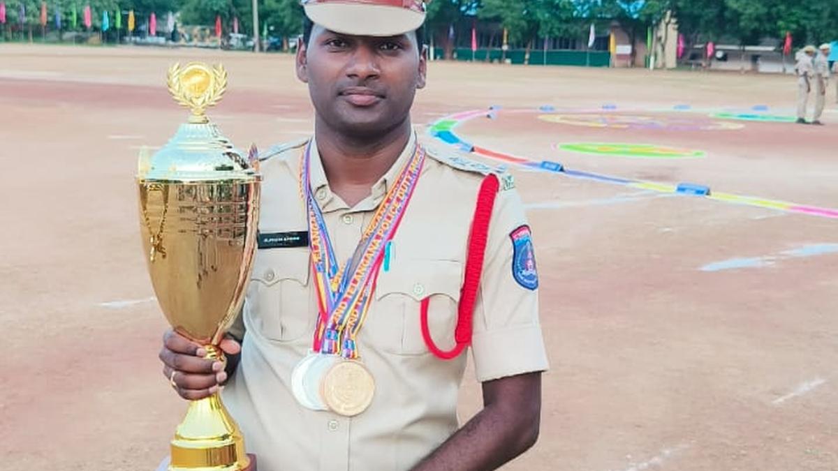 Jeedimetla SI selected for All India Police Duty Meet in Nagpur