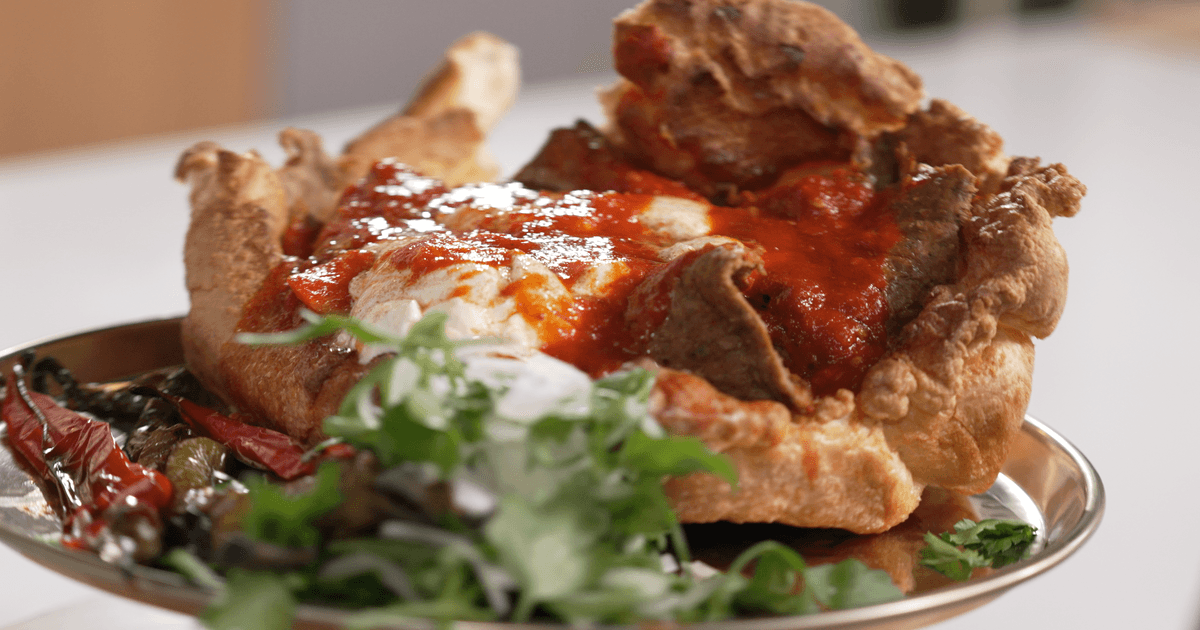 Doner Yorkshire pudding
