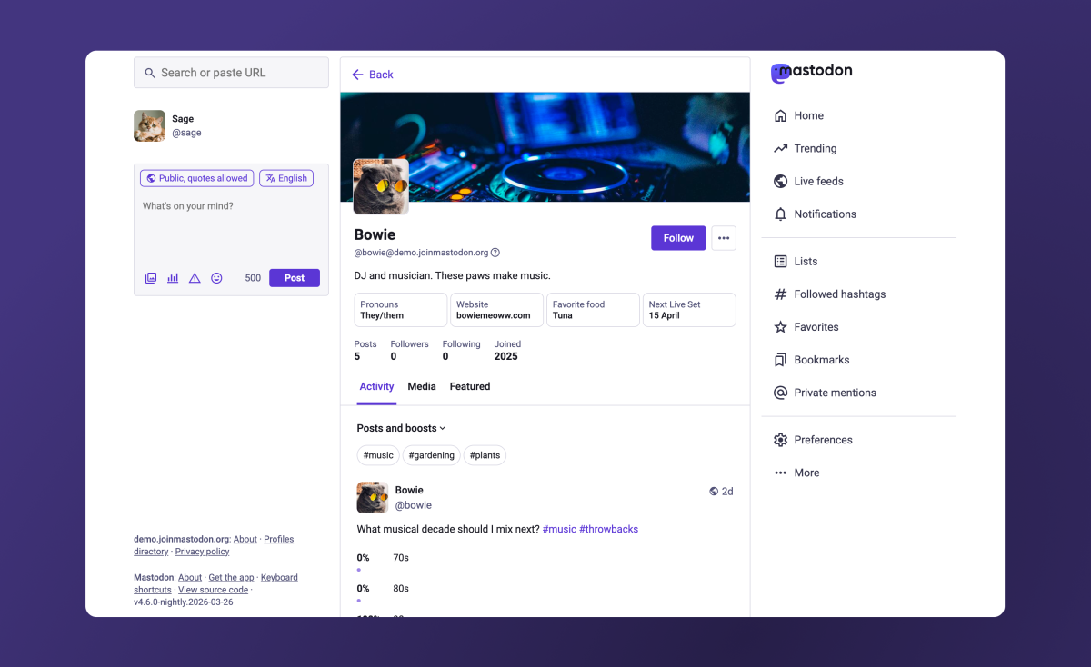 Mastodon is making its decentralized social network easier to use with its latest revamp