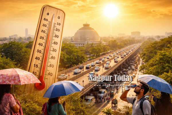 Vidarbha Heatwave Peaks: Nagpur Crosses 40°C, Relief Likely in 4 Days