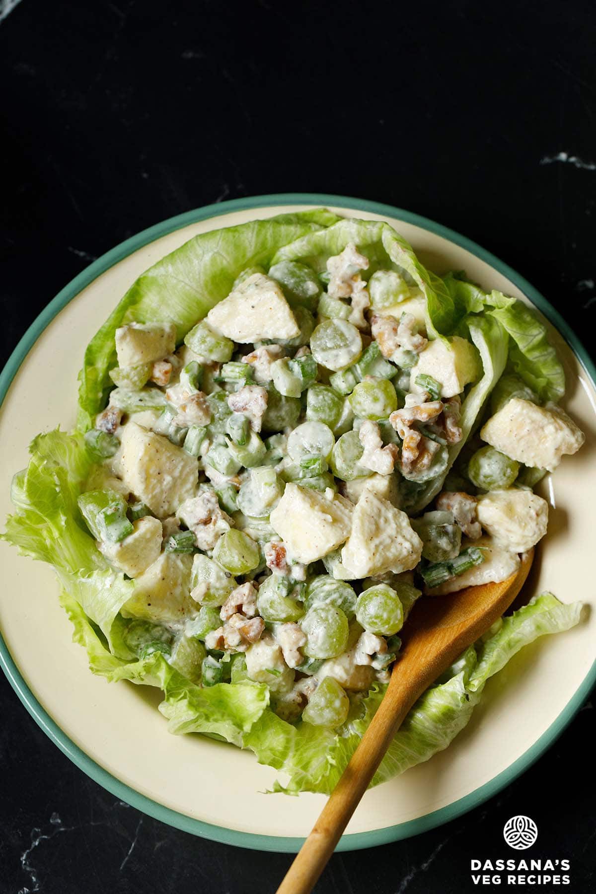 Waldorf Salad Recipe – Dassana’s Veg Recipes