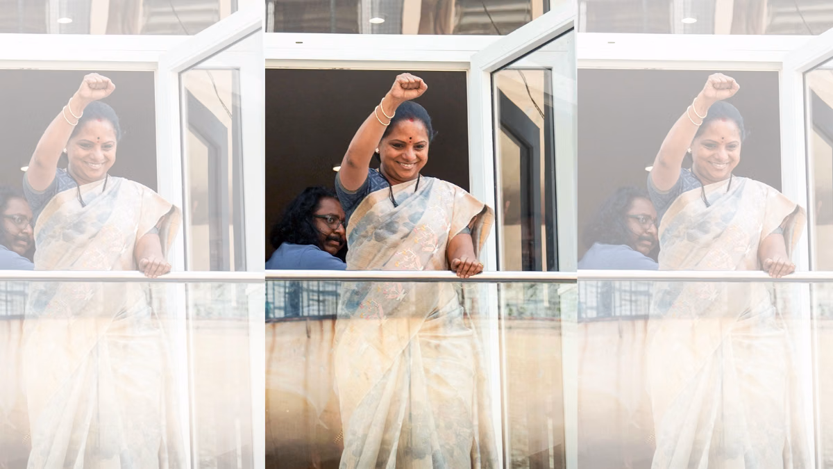 Suspended from father KCR’s party, K Kavitha launches her own political outfit TRS