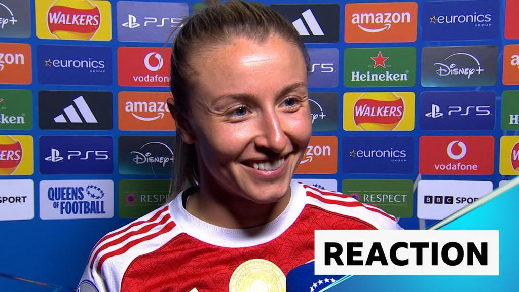 Arsenal 2-1 Lyon: Leah Williamson post-match interview