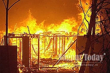 Major fire at Bengaluru warehouse, 50 women safely evacuated