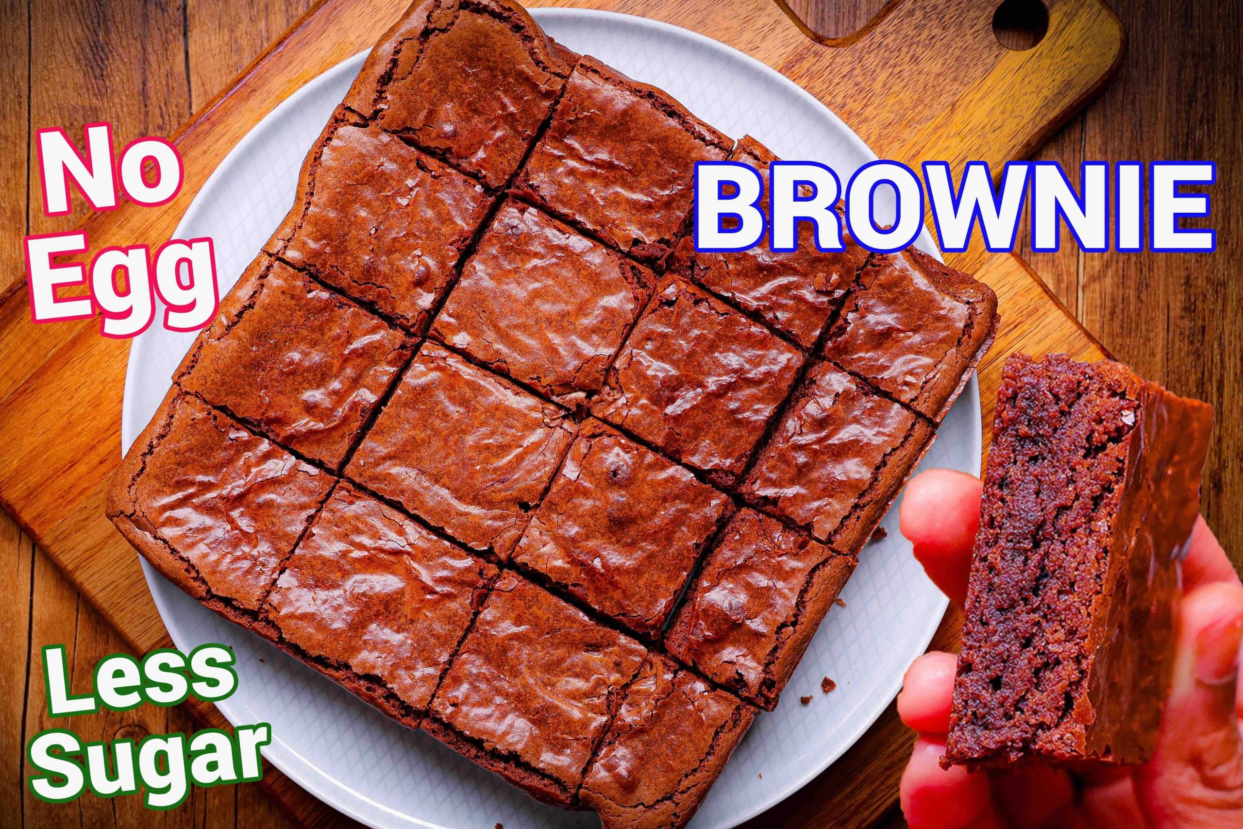 Brownie Recipe | Eggless Chocolate Brownies