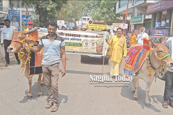 गोंदिया से उठी हुंकार:  गौ माता ‘ को ‘ राष्ट्र माता’ घोषित करने की मांग