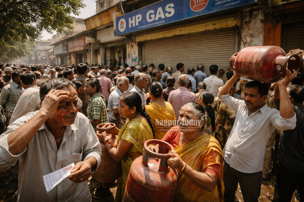 14,000 Nagpur residents in a fix as gas agency shut; chaos, confusion, hardship mount