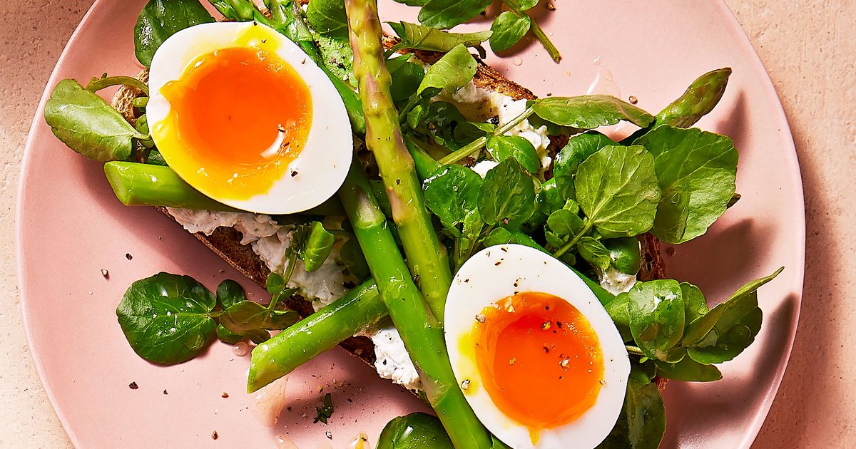 Loaded ricotta griddled toasts