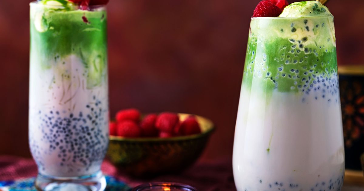 This trending matcha falooda costs a fraction of the café version to make at home