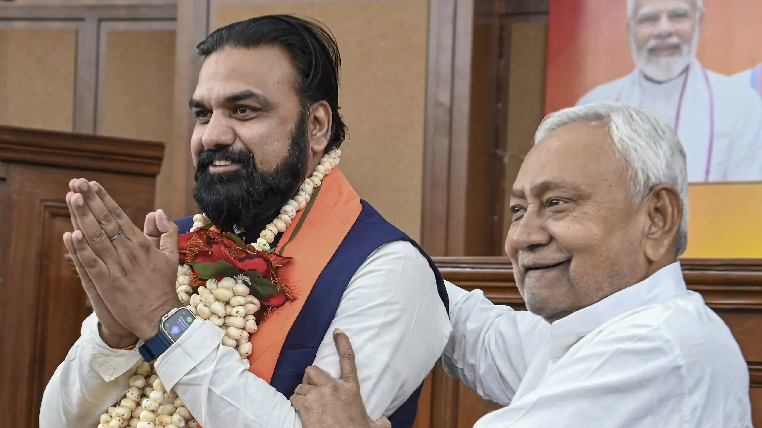 BJP’s Samrat Choudhary sworn in as Bihar CM