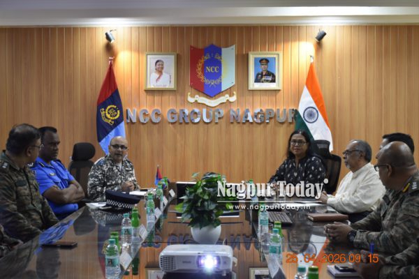 Strengthening India–Mauritius Youth Ties: Mauritian Delegation Visits NCC Group Nagpur
