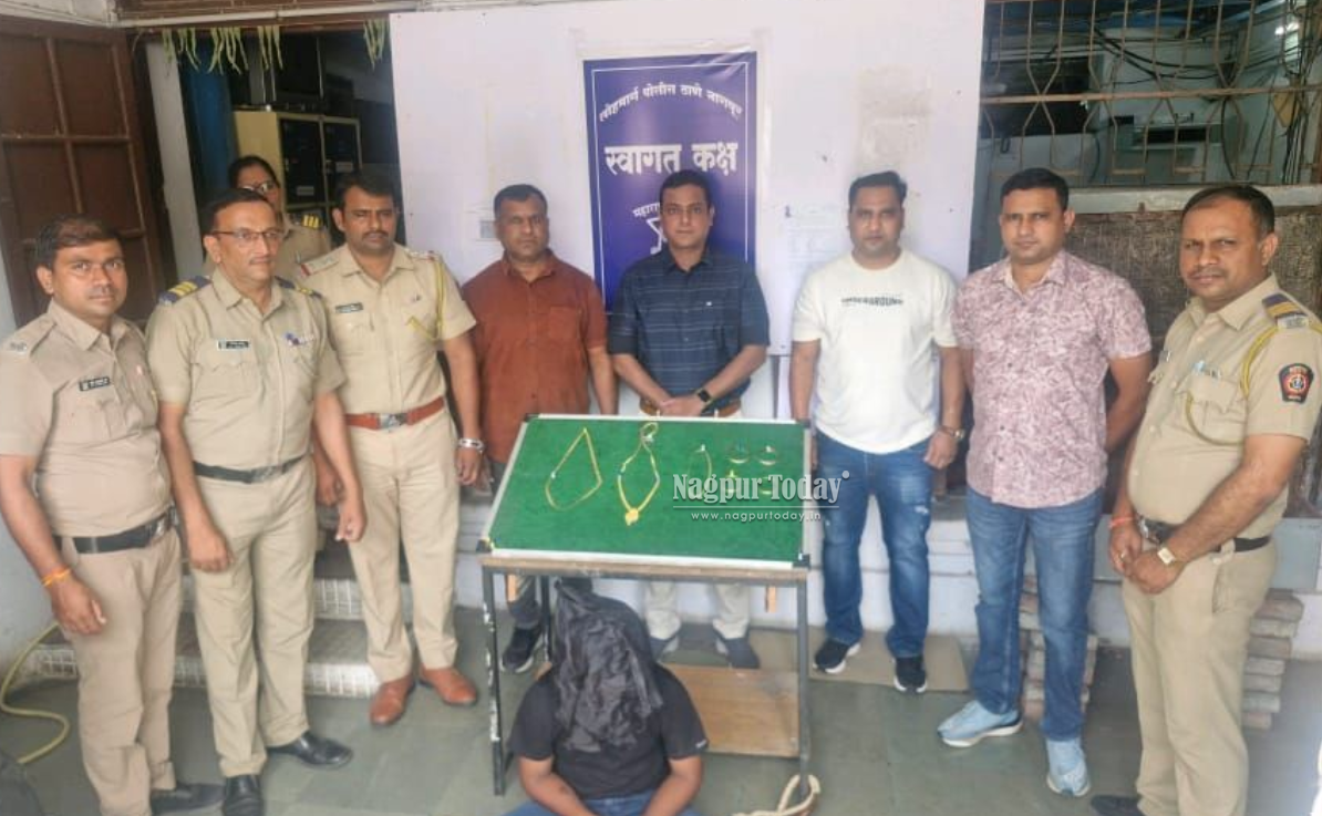 Nagpur Railway Police crack Rs 22 lakh gold jewellery theft on Train