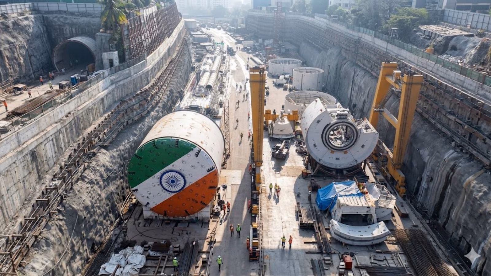 India’s largest single shield hard rock TBM for Thane-Borivali Twin Tunnel project