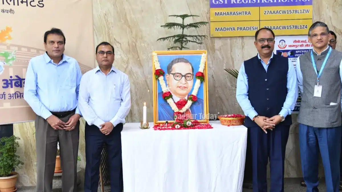 WCL Pays Tribute to Dr. B. R. Ambedkar on Birth Anniversary in Nagpur