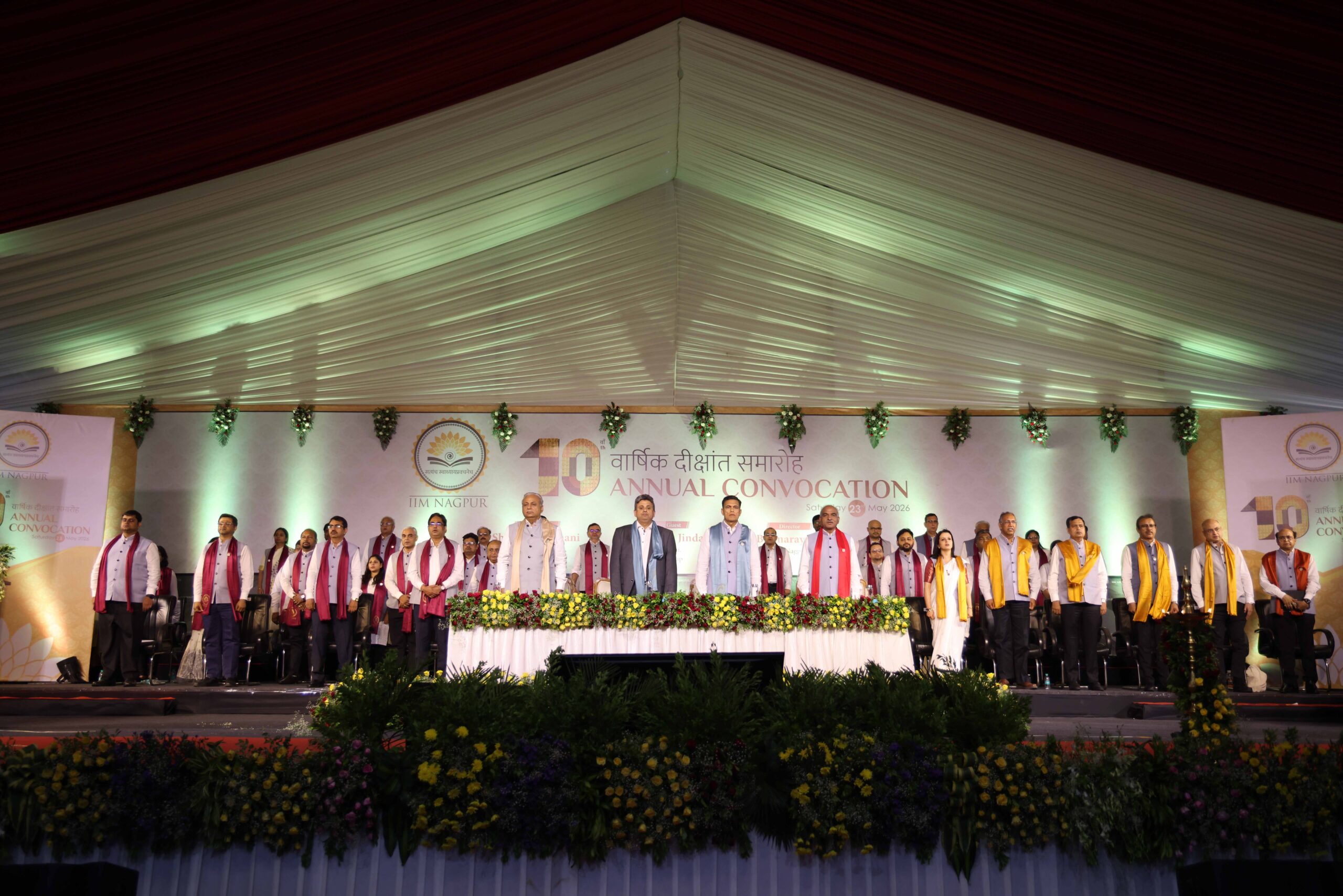 IIM Nagpur Marks 10th ConvocationWith 443 Graduates, First Executive Ph.D.