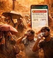 Alarming scenario of heat-trapped Nagpur