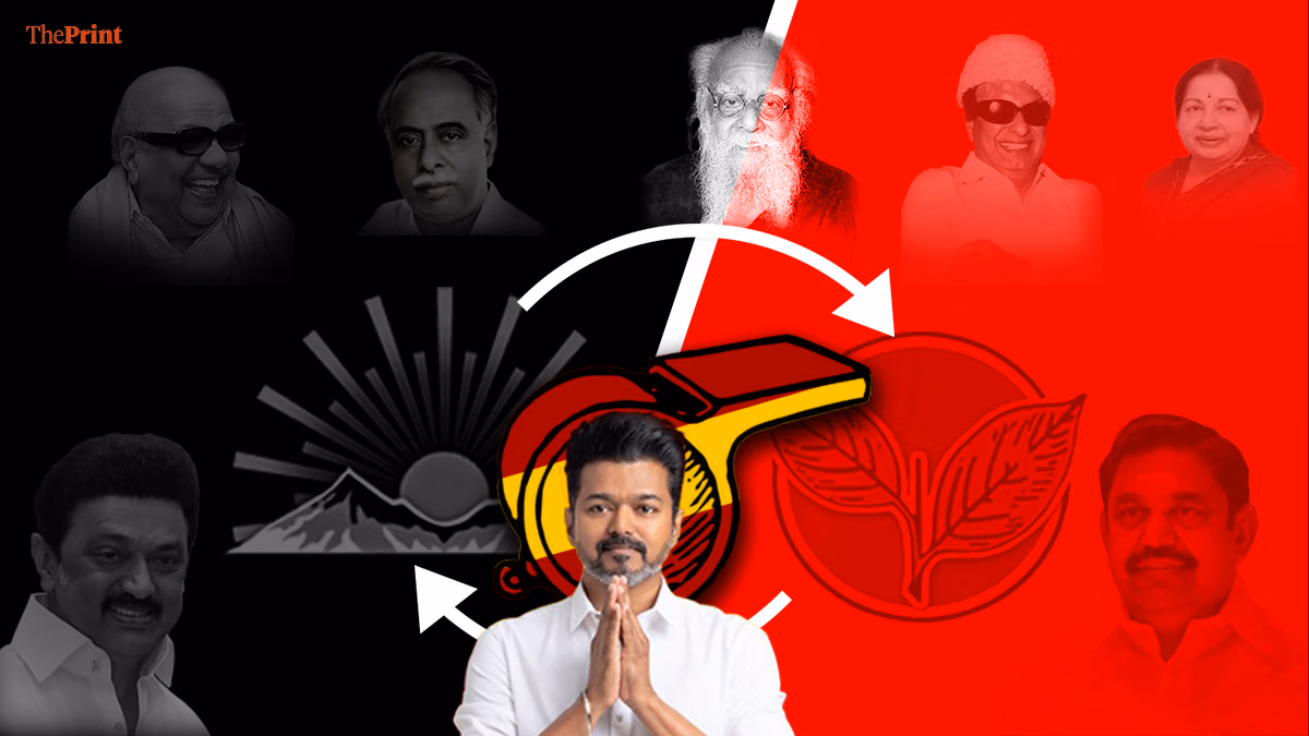 Tracing roots of Dravidian politics, ‘two-and-a-half party’ system & where it stands in Vijay era