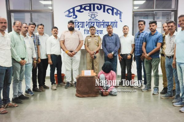 गोंदिया में म्याऊं म्याऊं  ‘क्रिस्टल’ का नेटवर्क ध्वस्त, 4.43 लाख का MD ड्रग्स बरामद