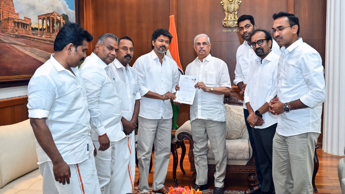 Impasse over govt formation continues as TVK chief Vijay’s 2nd meeting with Governor proves futile