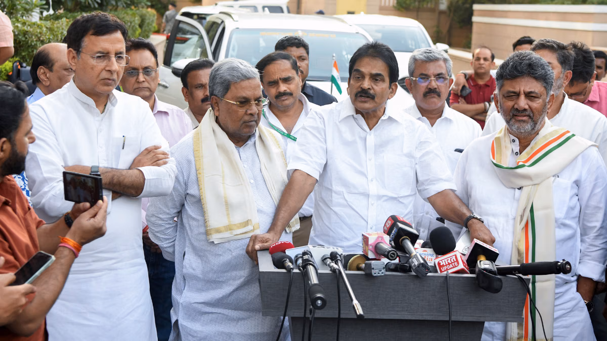 After meet with Siddaramaiah & Shivakumar, Cong says RS polls discussed, not change of guard