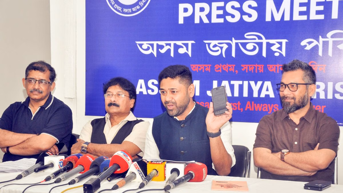 AJP chief Lurinjyoti Gogoi trails BJP’s Chakradhar Gogoi