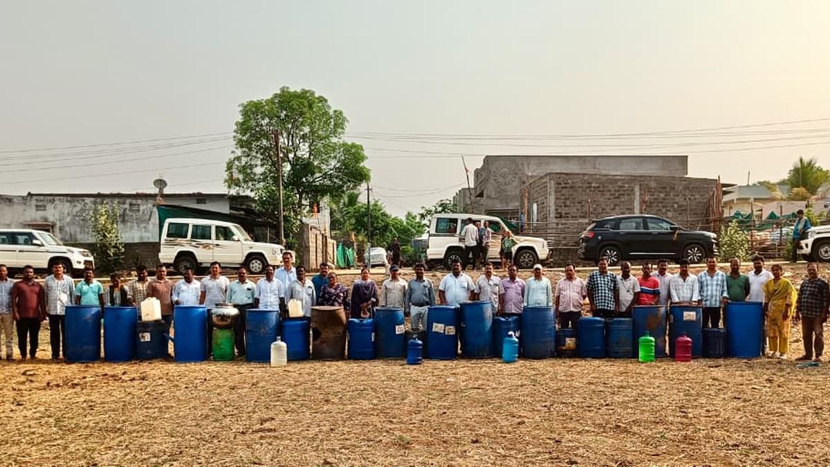 Excise crackdown: Over 1,200 cases booked; large quantities of illicit liquor, ganja and drugs seized across Telangana