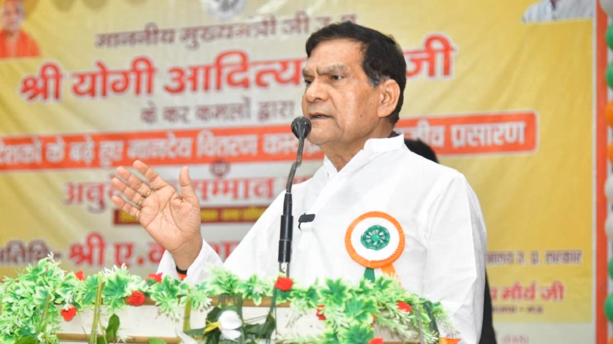 Civil servant in politics: UP minister AK Sharma’s uneasy political journey as he battles fresh storm