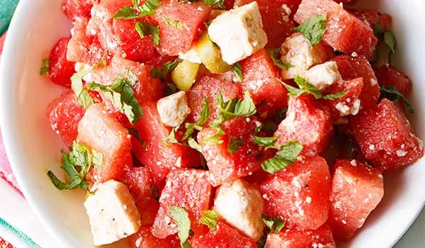 Watermelon Feta Salad Recipe – Dassana’s Veg Recipes