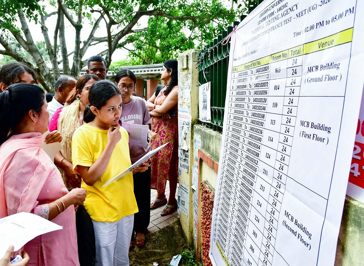 After Abu Dhabi centre mix-up, student appears for NEET-UG re-test in Nagpur