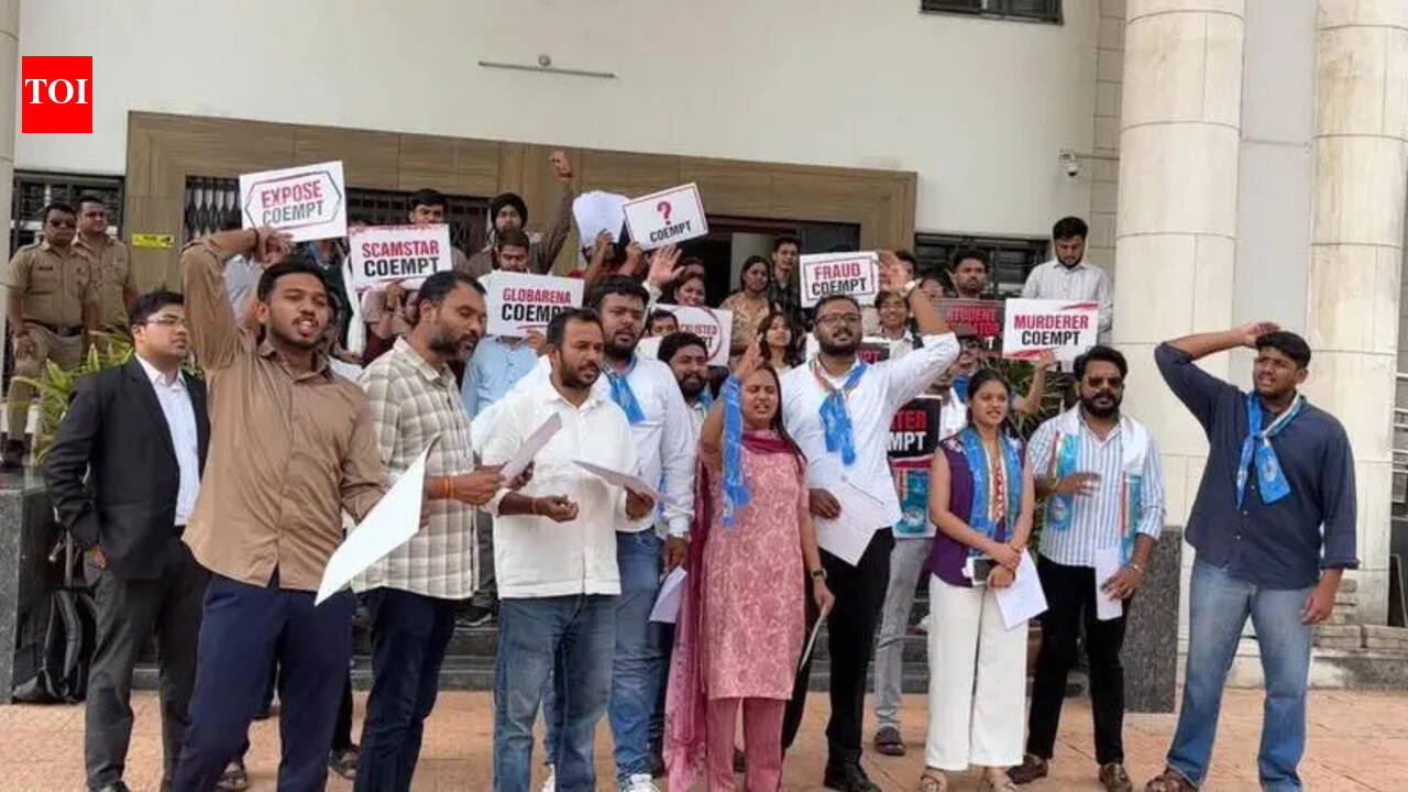 NSUI steps up pressure on NU over COEMPT | Nagpur News