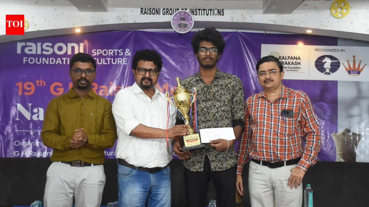 Sailesh Seals Raisoni Classical Chess Title In Style | Nagpur News