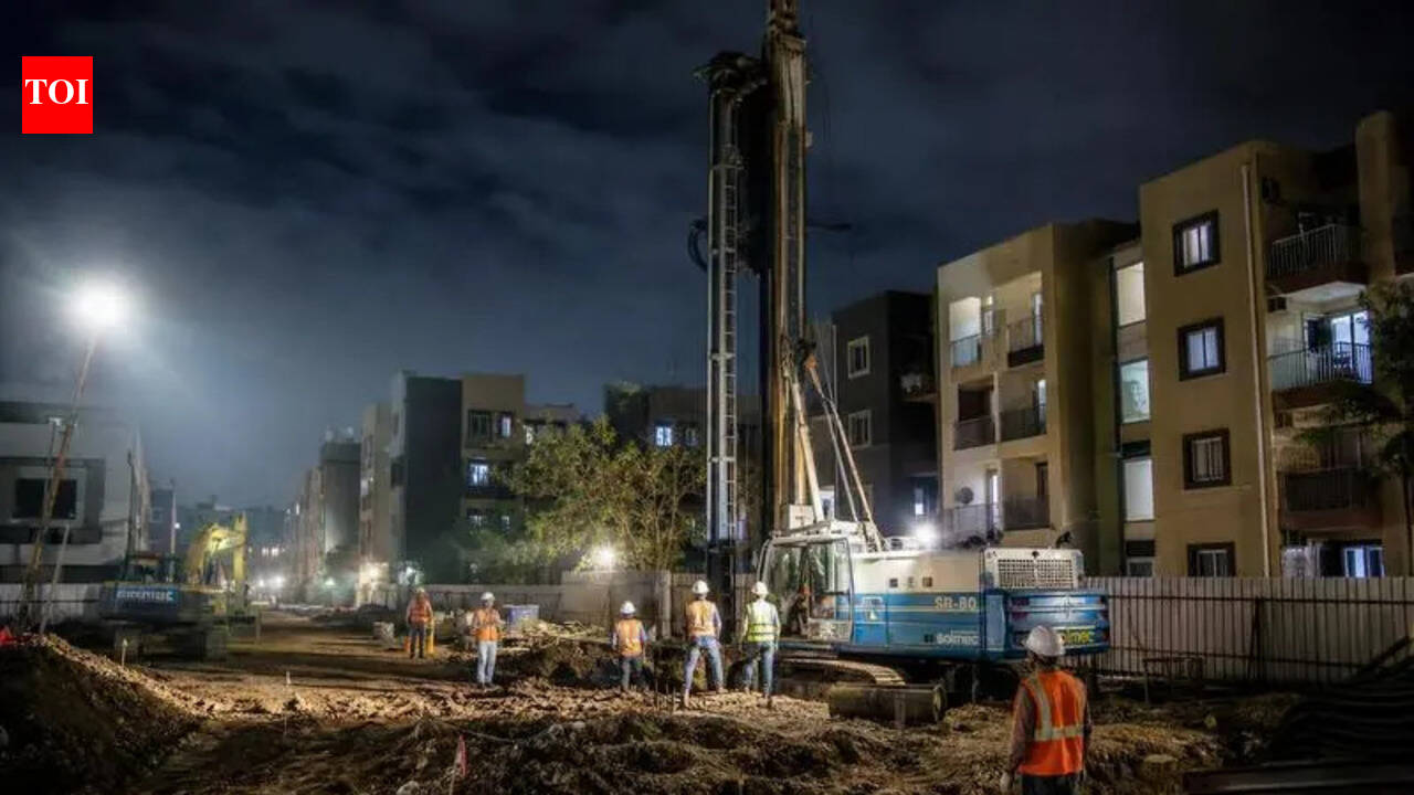 Sleepless in noisy city: Late-night construction activities irk citizens | Nagpur News