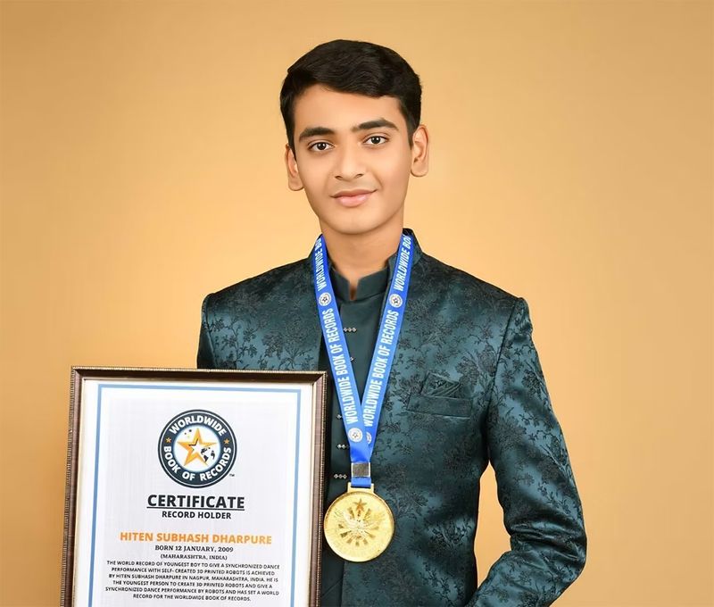 Nagpur student sets Guinness World Record with world’s smallest robotic arm