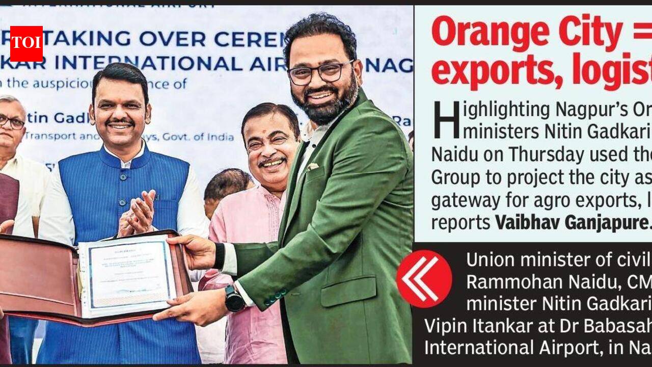 GMR In Cockpit, Nagpur Off To A Flying Start After 9yrs In Hangar | Nagpur News