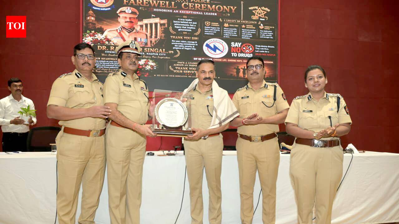Nagpur a learning lab for cops, says outgoing CP Singal | Nagpur News