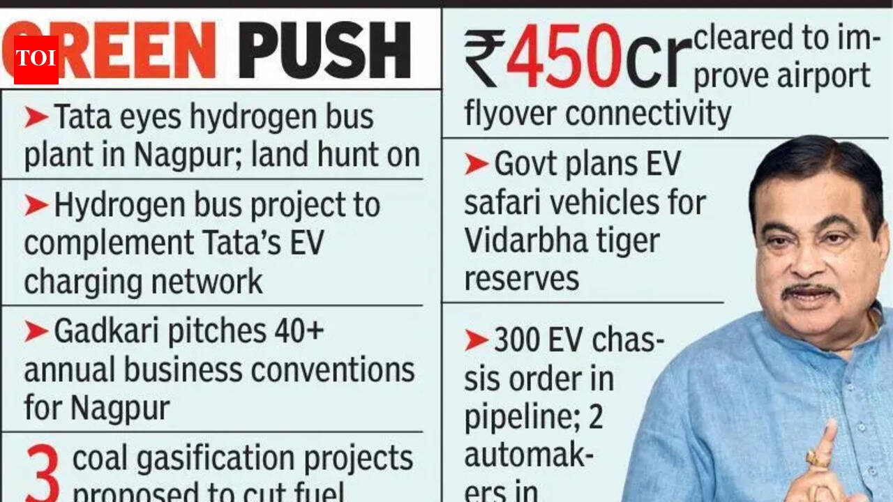 Tatas keen to run hydrogen buses in Nagpur: Gadkari | Nagpur News