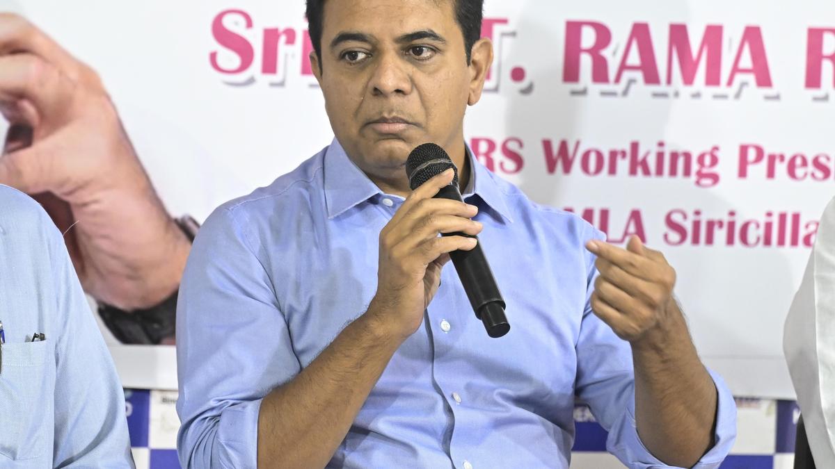 KTR accuses government of failing to prepare for monsoon