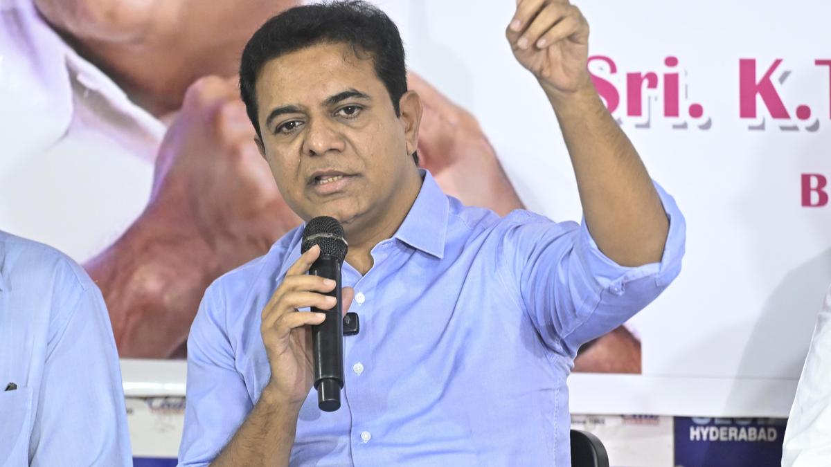KTR asks cadre to step up drive for membership, voter enrolment under SIR