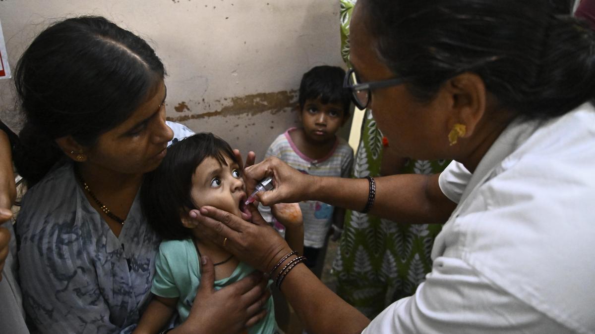 Telangana rolls out Pulse Polio campaign with target to vaccinate over 40 lakh children