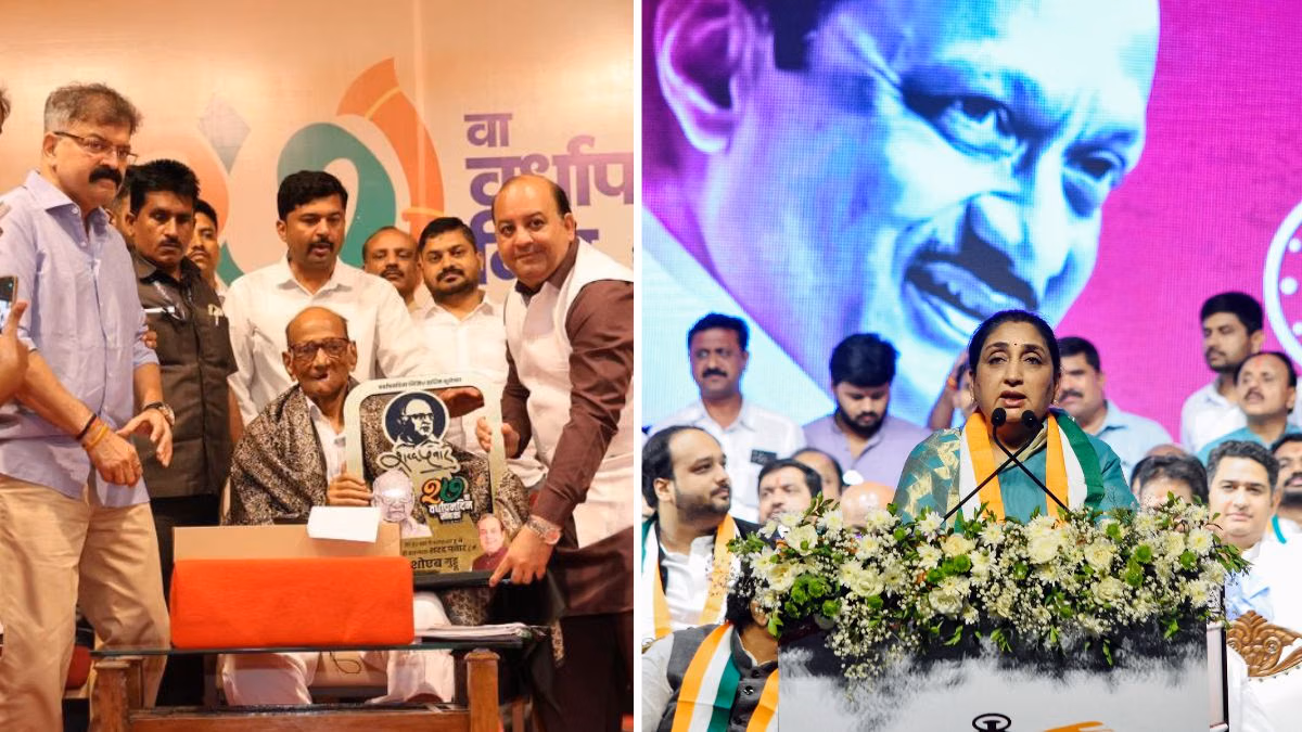 2 NCPs, 2 foundation days: Pawar factions at crossroads