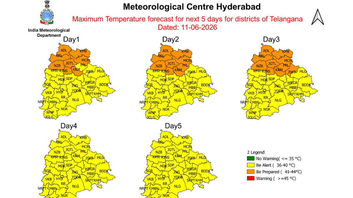 Despite monsoon setting in, heatwave conditions forecast to persist in Telangana till weekend