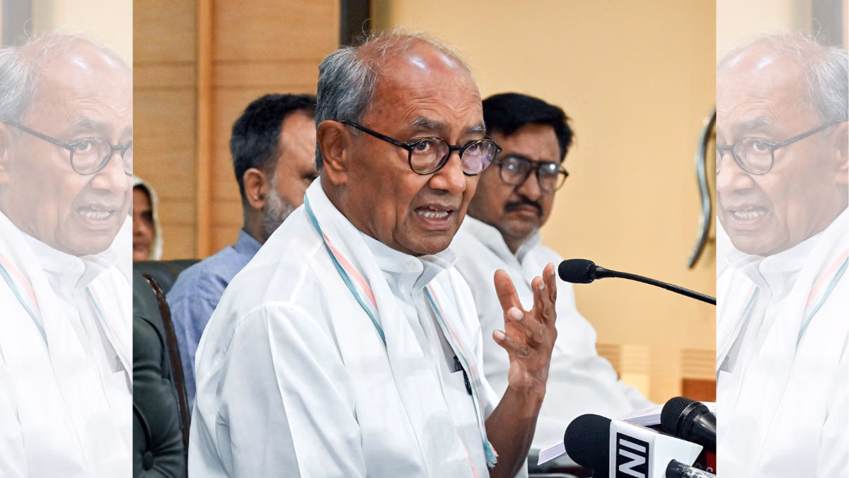Digvijaya backs Priyank Kharge call for RSS funding disclosure, says he’d written to Bhagwat, Nirmala too