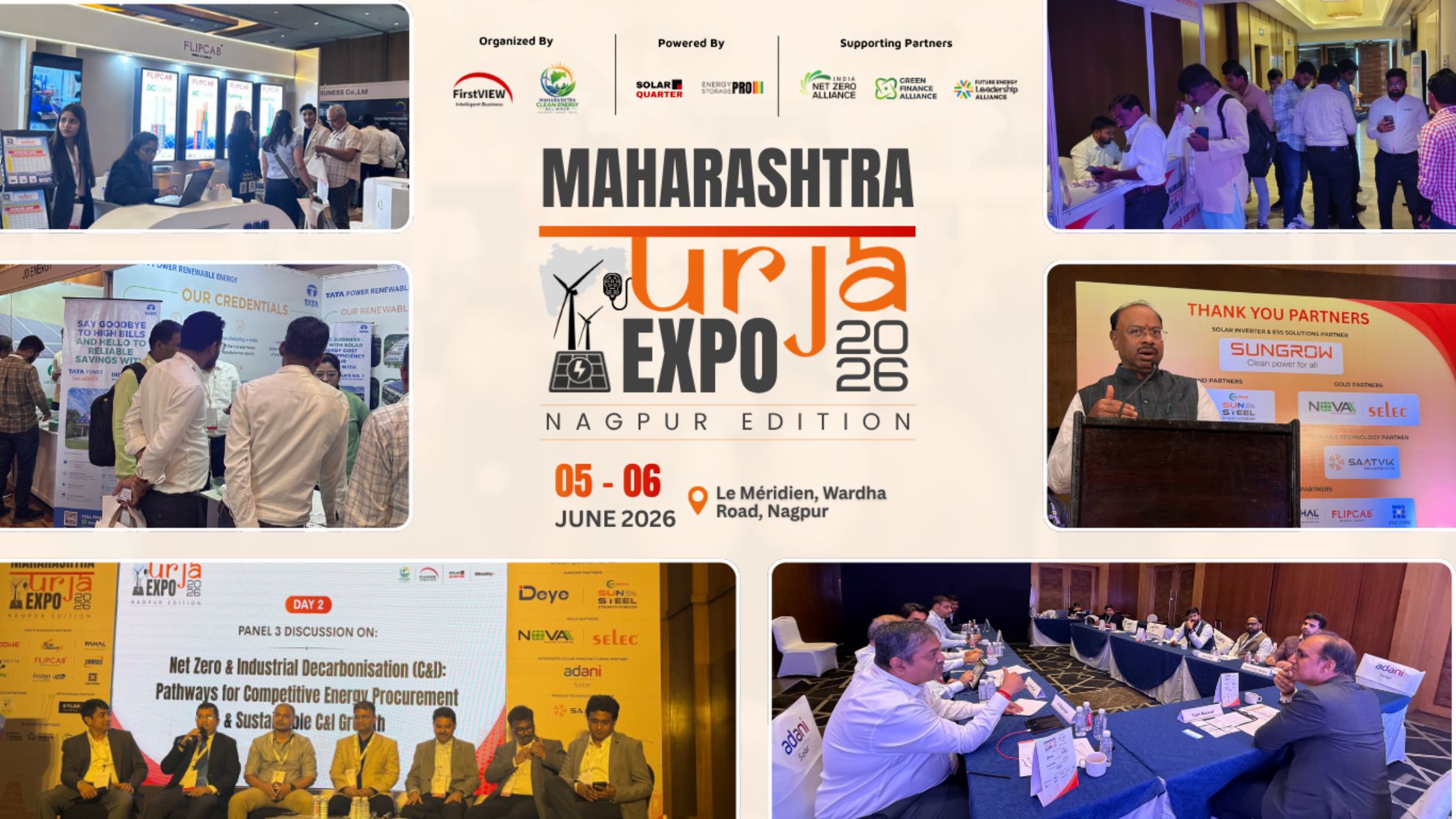 Maharashtra’s Renewable Energy Ecosystem Convenes in Nagpur as Maharashtra Urja Expo 2026 Concludes with Strong Industry and Government Participation   