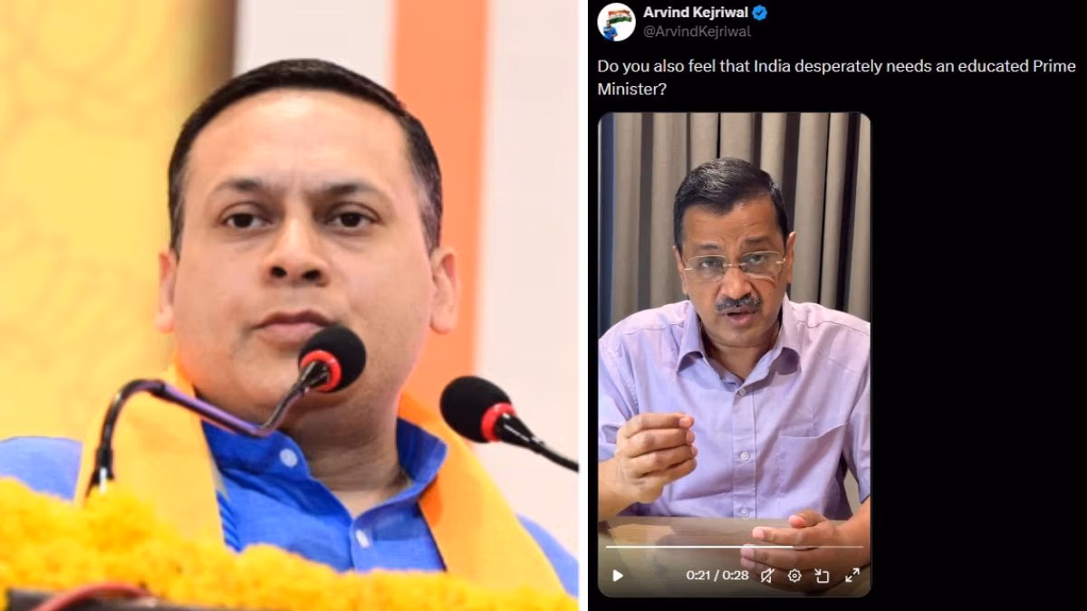 Does India need an educated PM, asks Kejriwal. What Amit Malviya said