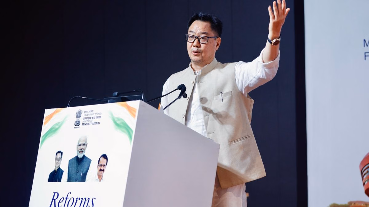 Rijiju says minority affairs budget ‘doubled’ under PM Modi, hits out at Oppn’s persecution claim