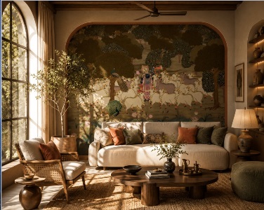 Pichwai Art for Contemporary Walls by WallKalakar’s | The Property Times