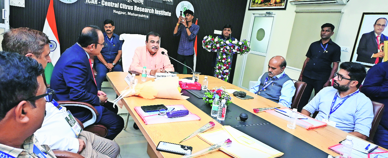 Oranges can become mainstay of Vidarbha’s agricultural economy: Union Minister Gadkari