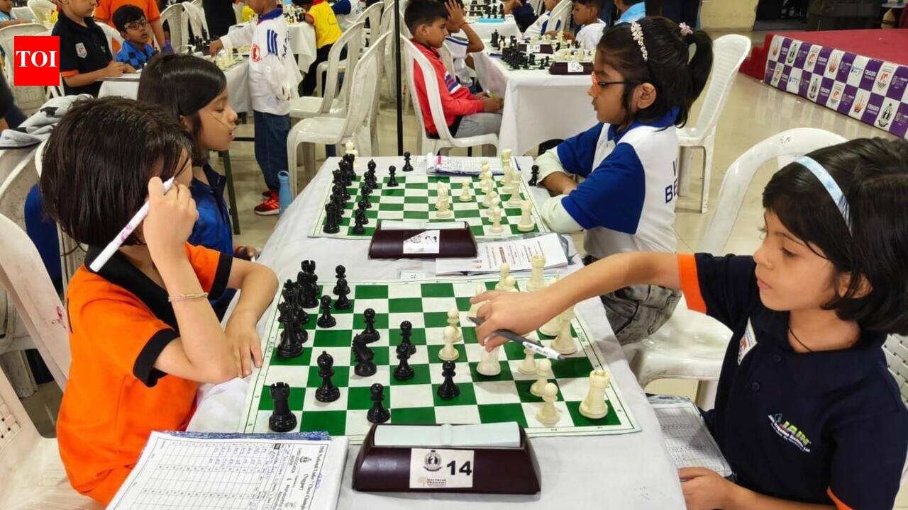 A day of unrated prodigies in national U-7 chess | Nagpur News